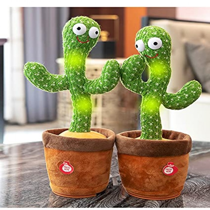 Cactus Plush Toy Electronic Shake Dancing Toy Cute Dancing Cactus Early Childhood Education Toy For Children professional design