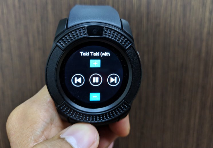 V8 স্মার্ট ওয়াচ (সিম সাপোর্টেড)